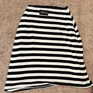 Monochrome Striped Car Seat Cover by Milk Snob